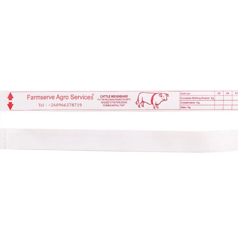 Logo Personal Animal Cattle Cow Weight Tape