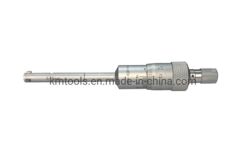 6-8mm Three-Point Internal Micrometer with 0.001mm Graduation