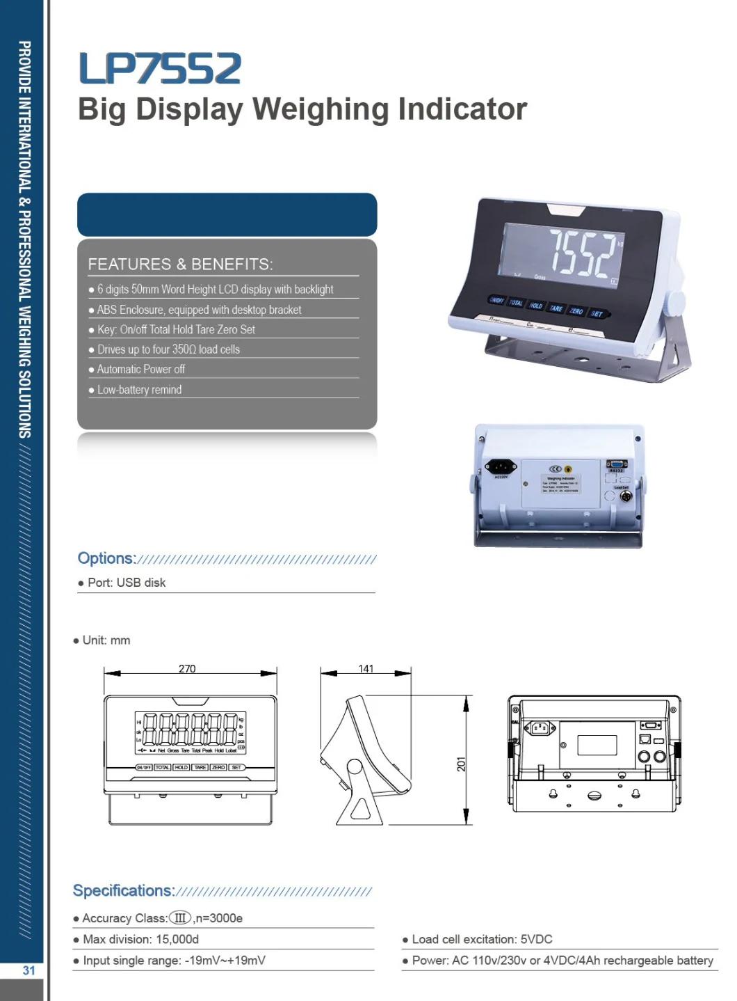 Automatic LED Electronic Weighing Indicator