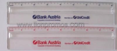 Promotion Gift Transparent Plastic Ruler with Custom Printing