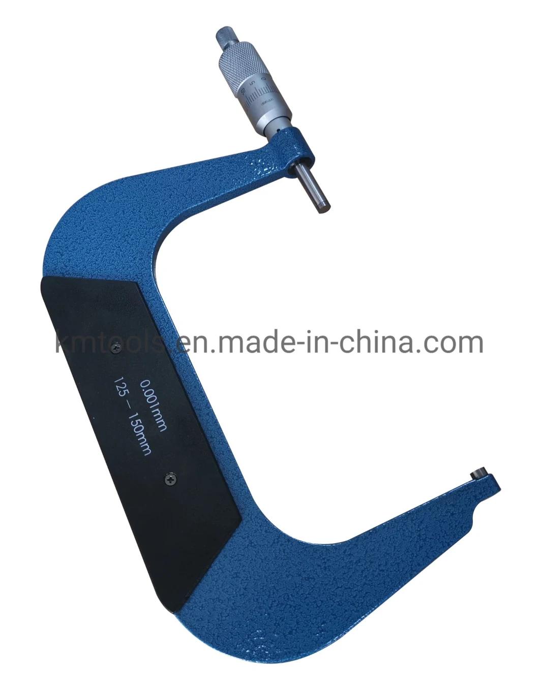 125-150mmx0.001mm Outside Micrometer Quality Measuring Tools
