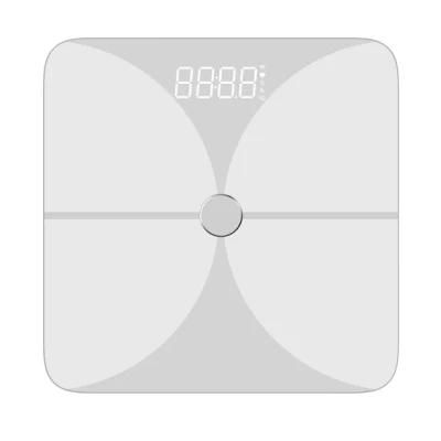 New Body Fat Scale with LED Display and Glass Platform