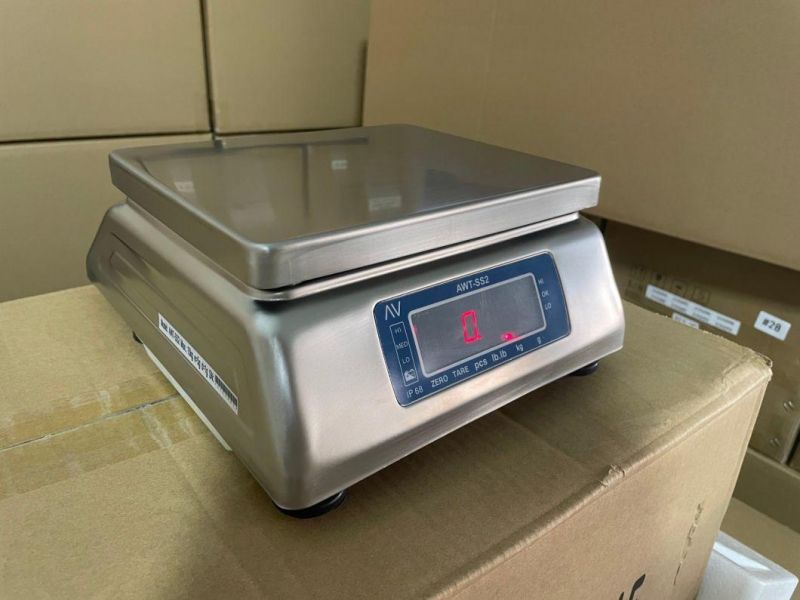 Waterproof Digital Scales LED IP68 electronic Scales Stainless Steel