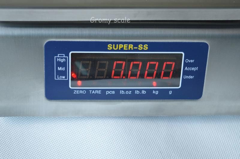 Super-6 waterproof IP68 Stainless Steel Scale 15kg