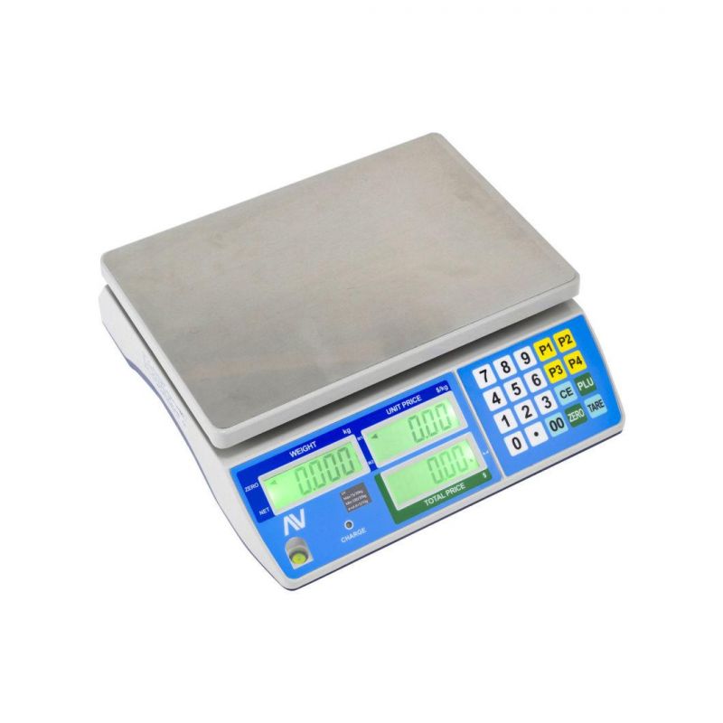 OIML Electronic Price Computing Digital Scale with Large Platter