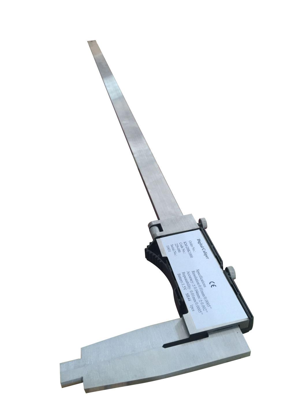 0-1000mm/0-40′′ Stainless Steel Large Range Electronic Digital Display Vernier Caliper