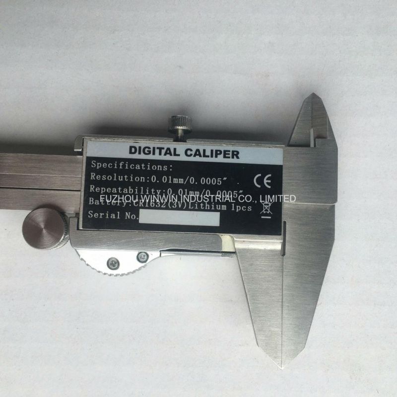 Industrial IP67 4Cr13 Stainless Steel Digital Vernier Caliper (WW-IP67)