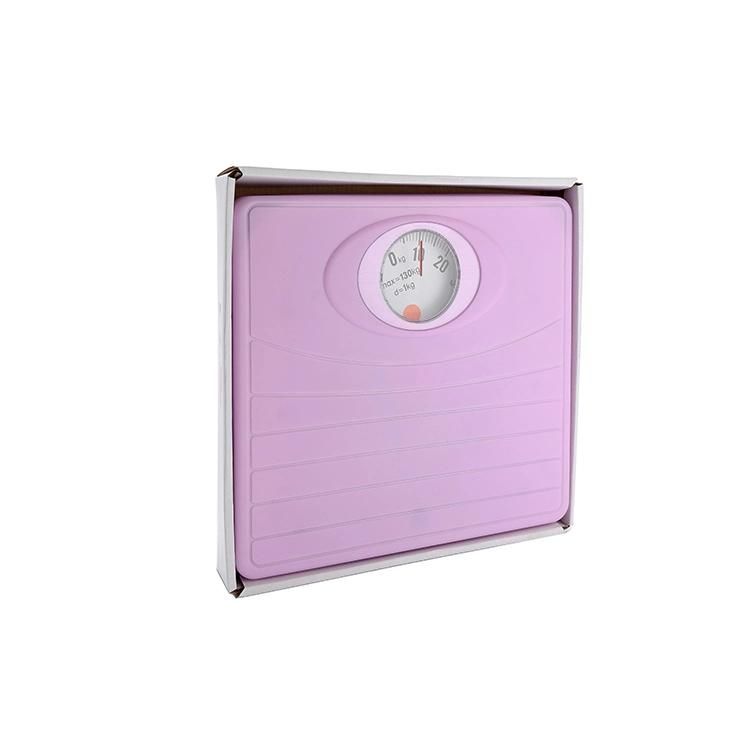 130kg Personal Healthy Smart Mechanical Bathroom Scale Weighing Balance