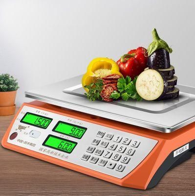 New Design Precision Stainless Lacquer Electronic Digital Weighing Commercial Scales 30kg 5g