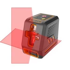 T07 High Level 2 Lines Cross Red Beam Line Laser Level Digital Adjustable for Construction