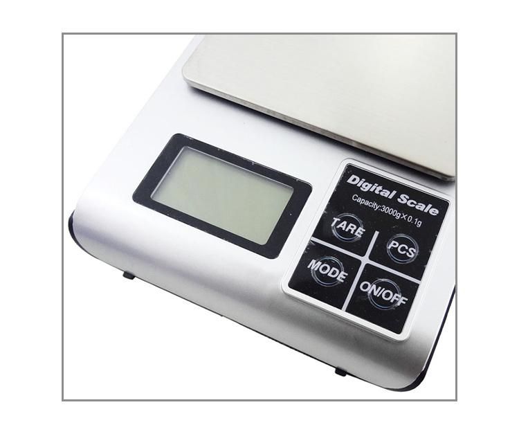 Hostweigh 5kw 3000g X 0.1g Digital Pocket Scale for Jewelry/Gold/Weed with Cover