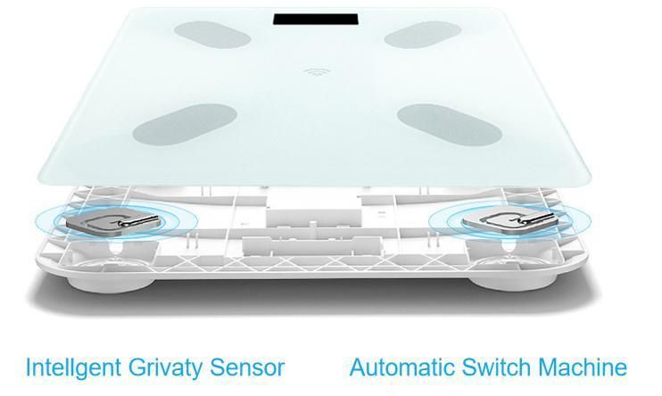 China Body Scales for Health with Tempered Glass Digital Display