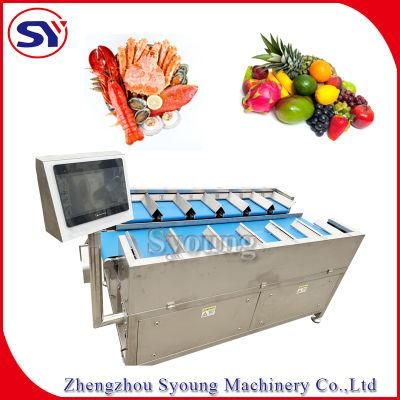 High Precious 12heads Target Weight Combination Scale Weigher for Prepackaging Fruit/Vegetable