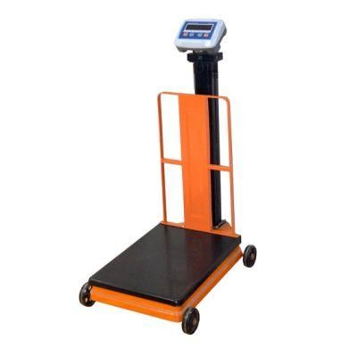 45X60cm Mph 500kg Movable Heavy Duty Hybrid Weighing Platform Scale