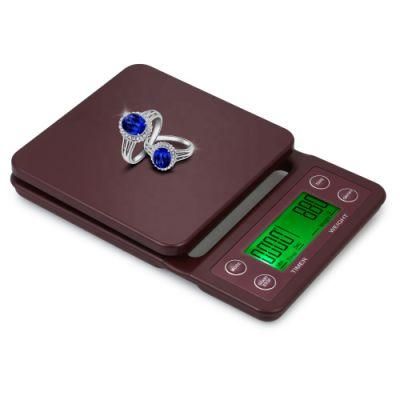 High Quality Factory Kitchen Coffee Weighing Scale 3kg