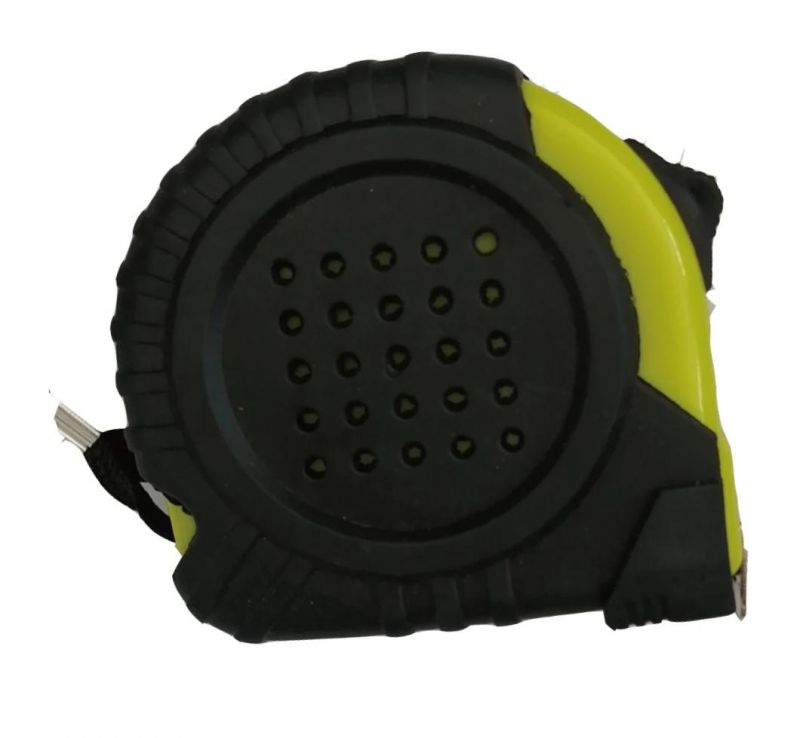 Rubber Coating Tape Measure/Classic Type Steel Tape Measure 5mx25mm