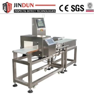 Food Production Line Combined Metal Detection Machine and Check Weigher