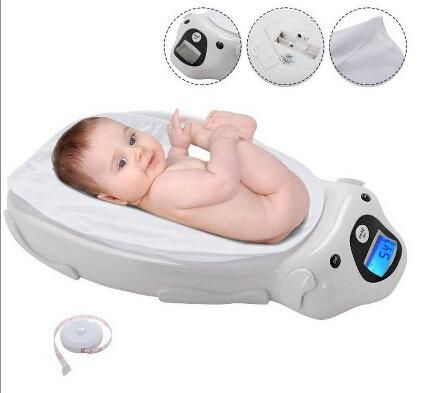 Popular Design Music Function and Ruler 20kg Digital Baby Scale