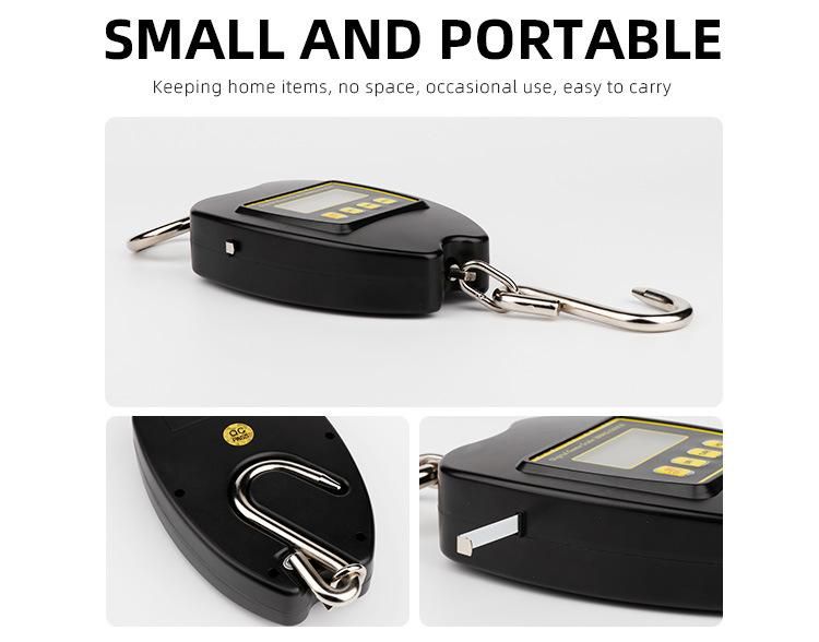 Big Capacity Electronic Hunt Balance Digital Hanging Luggage Scale Weighing Scale 300kg