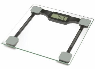 Electronic Weighing Scale with LCD Display and Tempered Glass