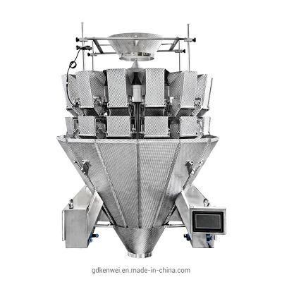 Automatic Filling Machine for Cheese with 10 Head Weigher