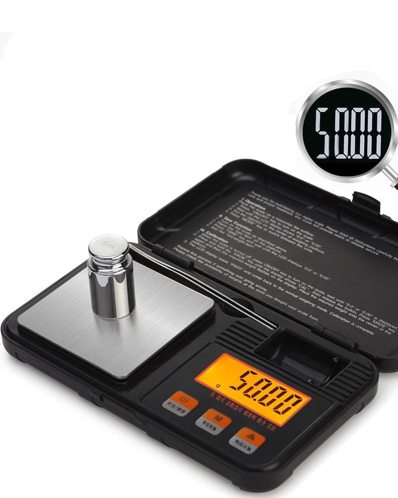 Electronic Carat Scales 50g/0.001g 200g/0.01ghigh Precision Diamond Scales Gold Scales