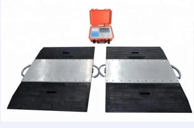 Poratble Truck Axle Weighing Pads