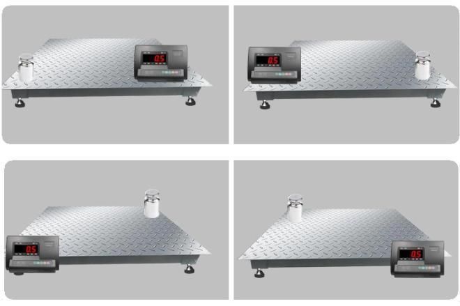 Digital Engineering Floor Scale with 4mm Platfrom