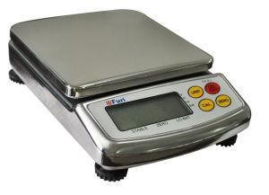 Fr-Ej Stainless Steel Pan 6000g/1g Kitchen Weighing Scale