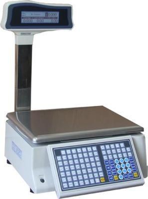 2021 Electronic Weighing Scale Label Printing Barcode Printing Scale
