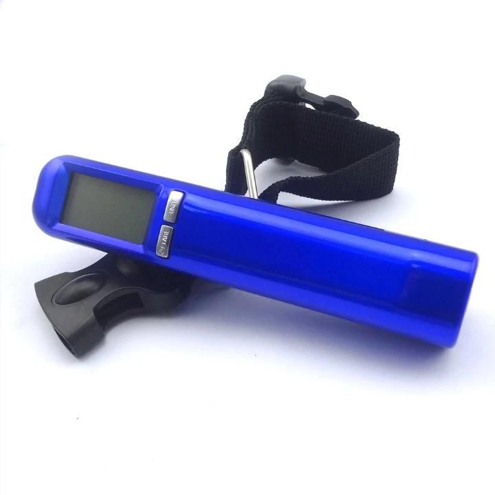 50kg Handheld Electronic LCD Digital Luggage Hanging Pocket Scale