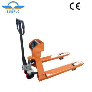 Movable Portable Electric Hand Pallet Truck Weighing Scale