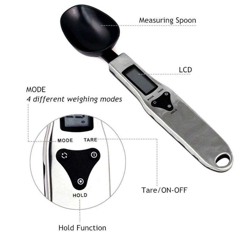 Manufacturer 500g/0.1g Mini Measuring Digital Kitchen Spoon Weighing Scale