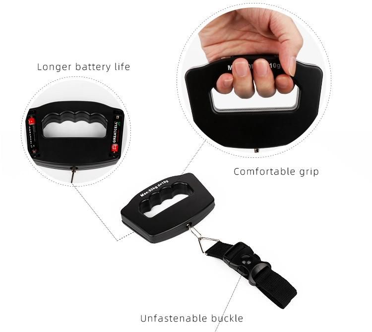 Supermarket Amazon Hot Selling Home Luggage Scale High Precision for Travel 50kg