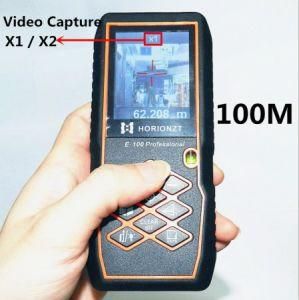 100m Laser Rangefinder Handheld Digital Distance Meter Screen Outdoor Laser Distance Meters Bubble Level Tape Measure Tool