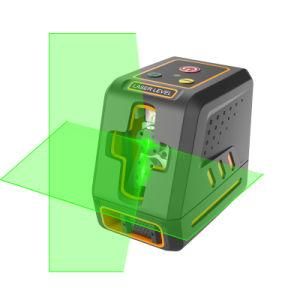 T08 Green Beams Brightness Adjustable Horizontal and Vertical Cross Line Laser Level