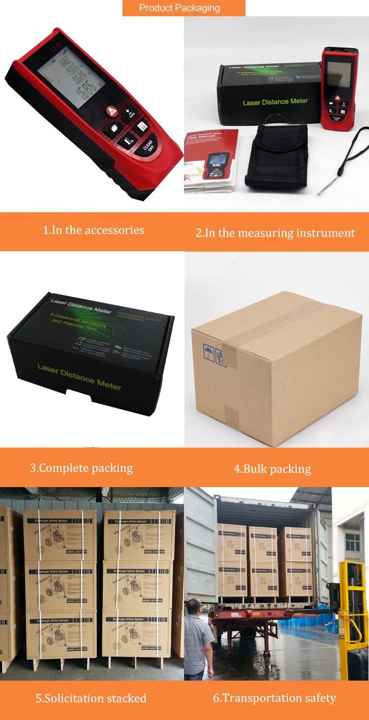 100m Best Laser Distance Meter Continuous Area & Volume