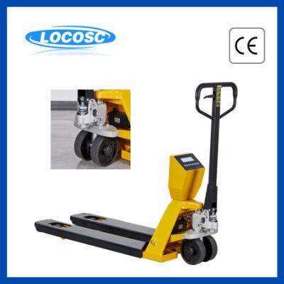 2.5ton Heavy Duty Electronic Weighing Ce Hand Pallet Truck