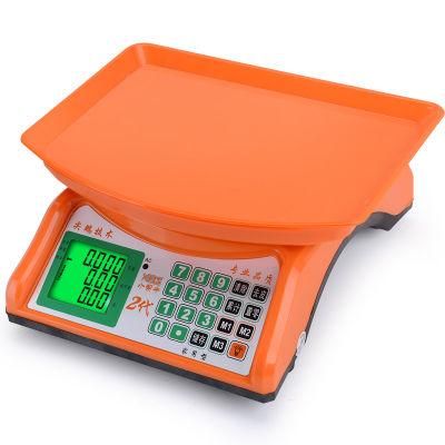 ABS Plastic Body Cheap LCD Display Price Computing Scale