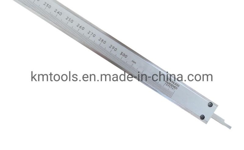 0-300mm Stainless Steel Mono-Block Vernier Caliper