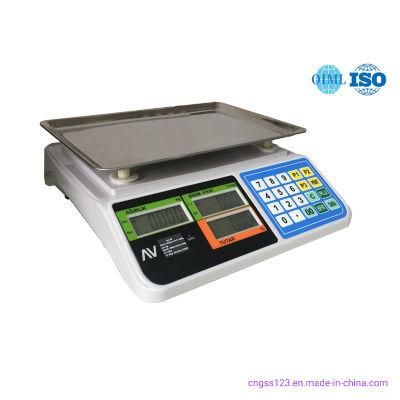 OIML Approval Commercial Scale Electronic Price Computing Scale (LH-15/30kg)