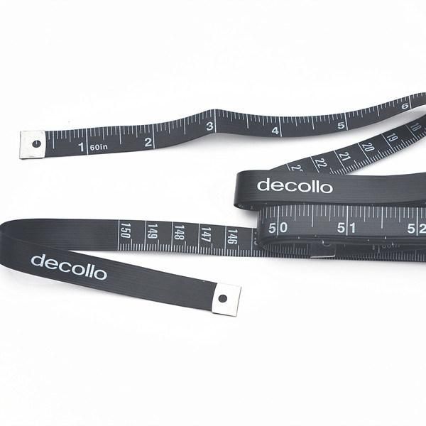 Custom Brand Design Black Tailor Measuring Tape/Metric Tape for Promotional Gifts with Your Logo