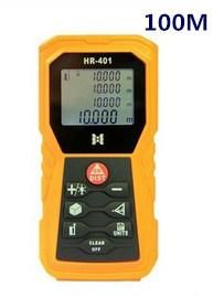 100m Laser Distance Meter Rangefinder Handheld Outdoor Range Finder Laser Measurer Instrument Angle Level Measurement Hr-401