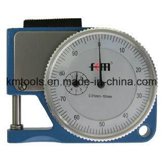 0-10mm Small Dial Thickness Gauge with 0.01mm Graduation