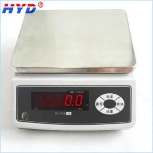 Rechargeable 3-30kg Table Weighing Scale