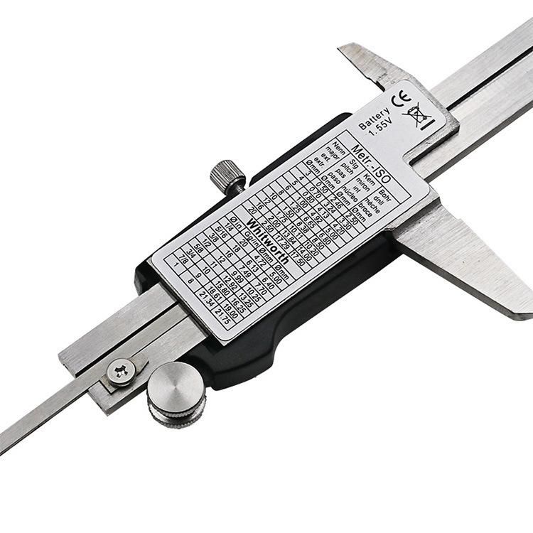 Stainless Steel Digital Display Caliper 150mm High Precision LCD Electronic Vernier Caliper