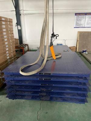 Floor Scale Platform Size 1.25*1.25m Single Deck Capacity 1.5t/0.5kg with Ramp