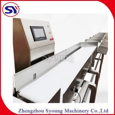 Fish Fillet Belt Conveyor Check Weigher