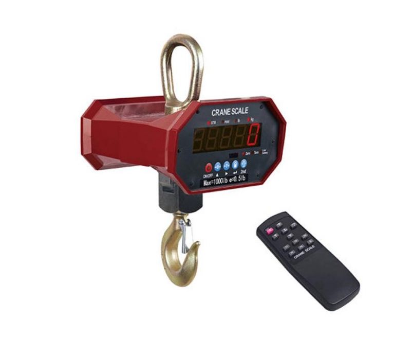 10t Heavy Duty LCD LED Digital Weighing Hook Crane Scale