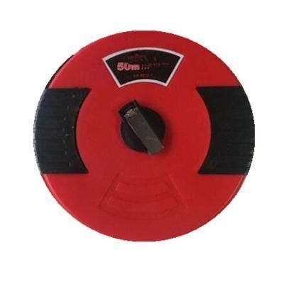 Fiberglass Long Measure Tape Building Construction Measuring Tape Measurement Steel Tape 50 Meter